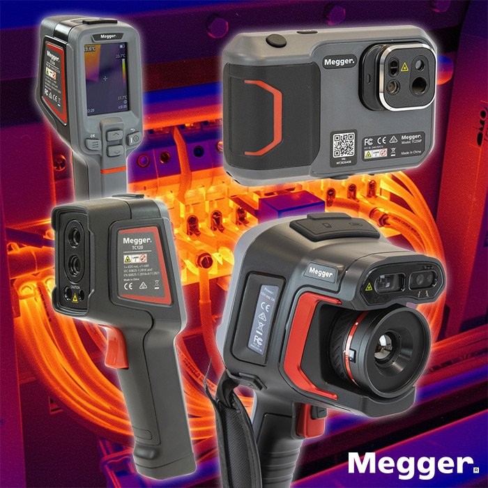 Megger warmtebeeldcamera's